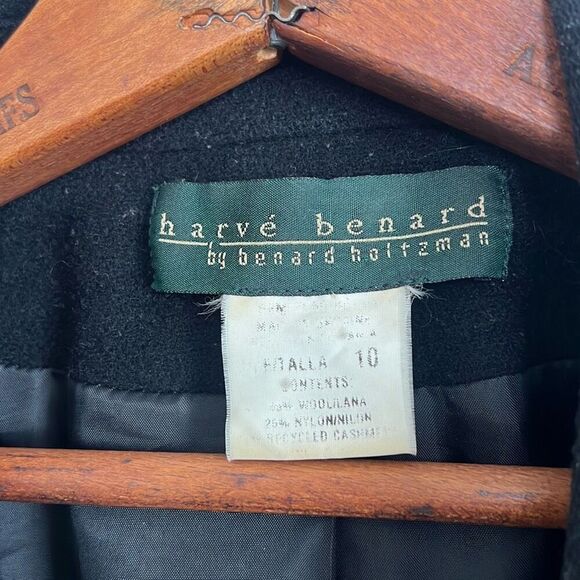 Harve Benard By Benard Holtzman Single Breasted Wool Cashmere Blazer Coat Jacket - Picture 4 of 5